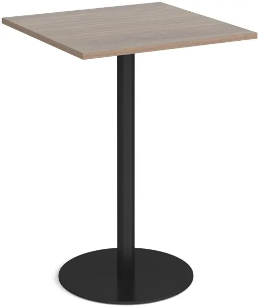 Dams Monza Square Poseur Table - Barcelona Walnut