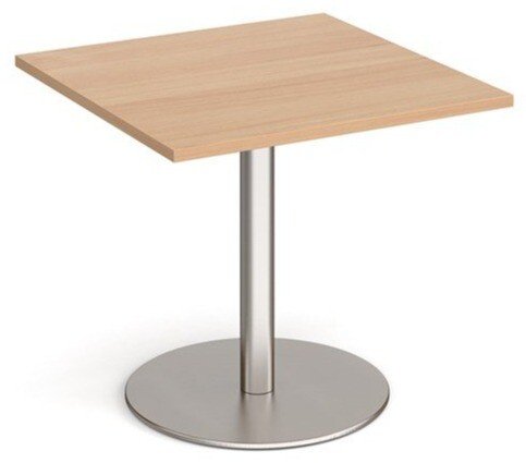 Dams Monza Square Dining Table 800mm - Beech
