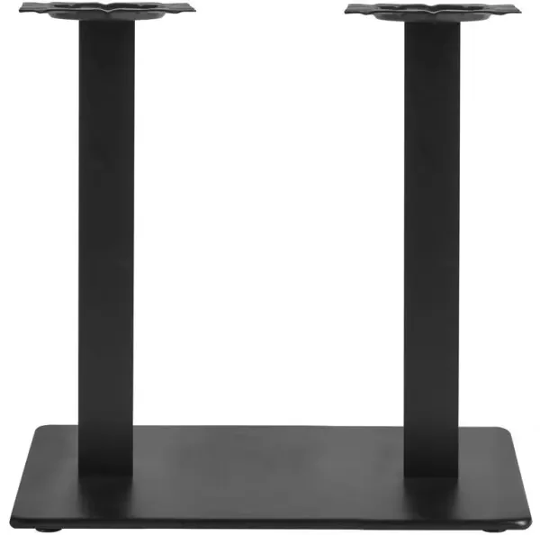 Zap Anzio Large Rectangular Dining Table Base - (h) 710mm