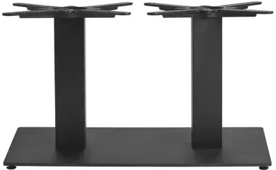 Zap Boston Sleek Large Rectangular Table Base - (h) 430mm