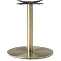 Tabilo Champagne Gold Large Round Dining Table Base - (h) 730mm