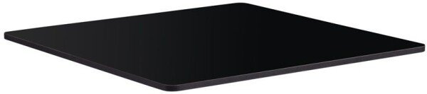 Zap Extrema Square Table Top - 600 x 600mm - Black