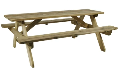 Zap Hereford Picnic Table - 6 Seater
