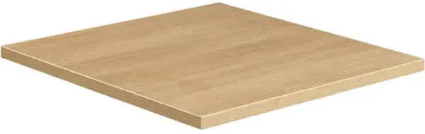 Zap Holz Square Table Top - 700 x 700mm - Golden Oak