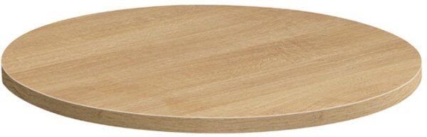Zap Holz Round Table Top - 900mm - Light Oak