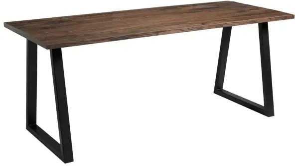 Zap Hardwick Smoked Oak Dining Table - 1800mm