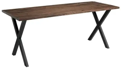 Zap Highcross Smoked Oak Dining Table - 1800mm