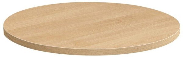 Zap Holz Round Table Top - 700mm - Light Oak
