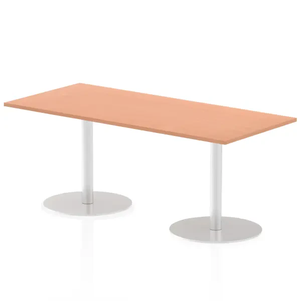 Dynamic Italia Rectangular Table 725mm High - 1800 x 800mm - Beech