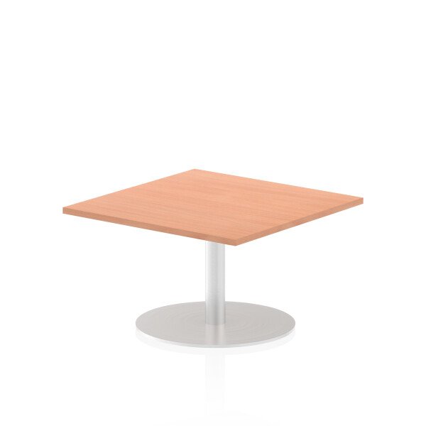 Dynamic Italia Square Table 475mm High - 800 x 800mm - Beech