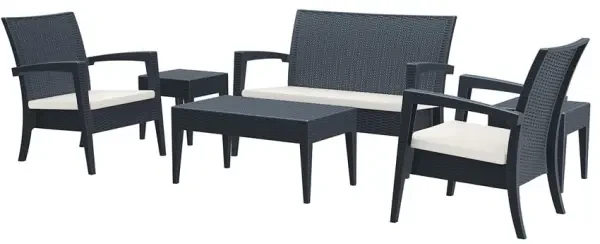 Siesta Miami Lounge Set - Grey