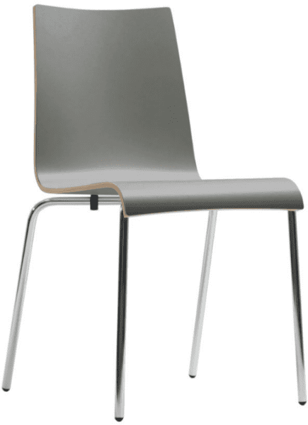 ORN Michigan Colour Finish Bistro Chair - Dark Grey