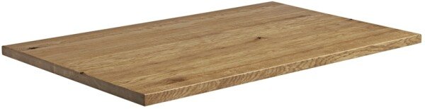 Zap Rustic Rectangular Table Top - 1800 x 750mm - Rustic Antique Oak