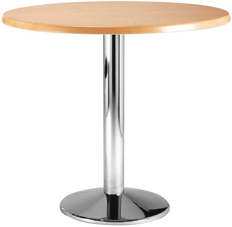 ORN Slope 1000mm Diameter Round Table Bistro Furniture Direct