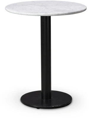 Tabilo Forza Solid Marble Round Table with Round Base - 800mm