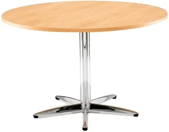 ORN Star Round Table 1000mm Diameter - Beech