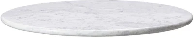 Tabilo Solid Marble Carrara Round Table Top - 600mm
