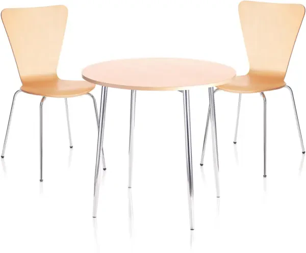 TC Picasso Ellipse Beech Dining Set