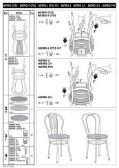 Bistro Deluxe Assembly Instructions