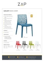 ZAP Product Sheet Galaxy Side Chair
