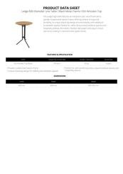 Product Data Sheet