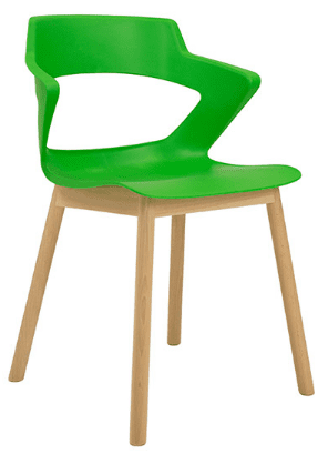 Elite Zen Wooden Frame Breakout Chair